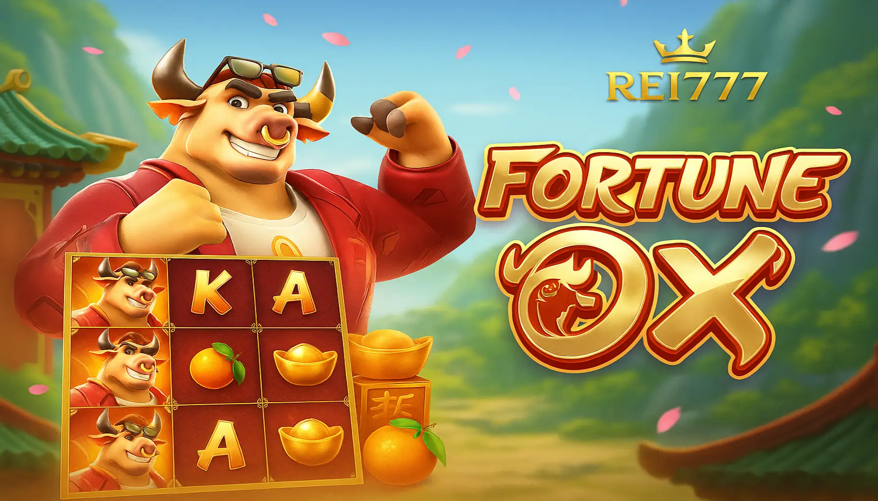 Fortune Ox no REI777 - Aposte Agora e Reivindique Seus Ganhos