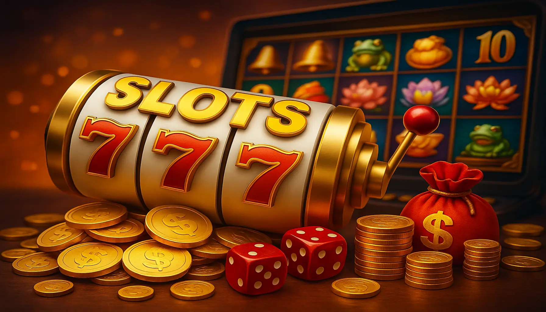 Jogos de Slot no Casino Online REI777
