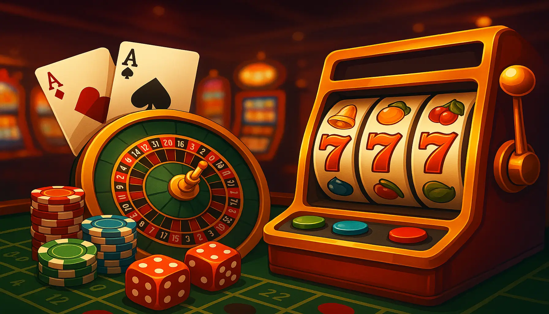Jogos de cassino online inovadores e emocionantes na REI777